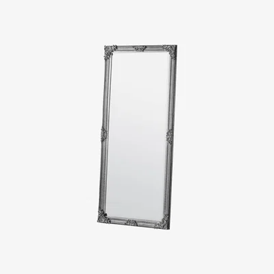 Knees Halewood Extra Large Rectangle Leaner Mirror - Silver