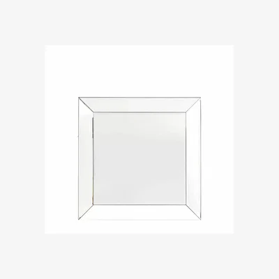 Knees Nolan Square Mirror - Silver