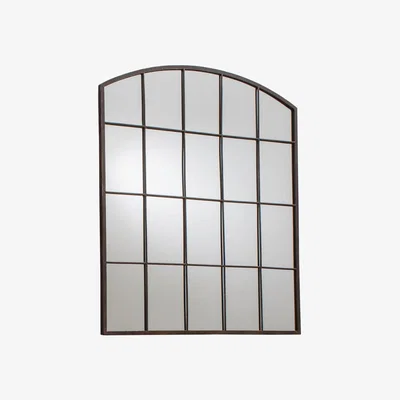 Knees Ilya Medium Arched Wall Mirror - Black