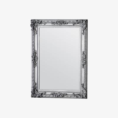 Knees Cary Large Rectangle Wall Mirror - Silver