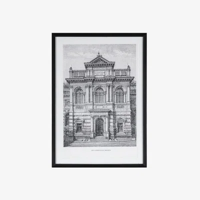 Knees Albertinum 70cm x 50cm Vintage Illustration Framed Art