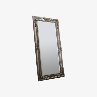 Knees Calderon Leaner Mirror - Antique Silver