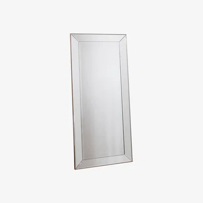 Knees Olive Large Rectangle Full Length Mirror - Champagne
