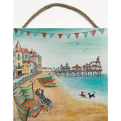 Knees Cooling Off 20 x 20cm Block Wall Art