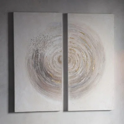 Knees Amber 100cm x 100cm Spiral Textured Art Canvas