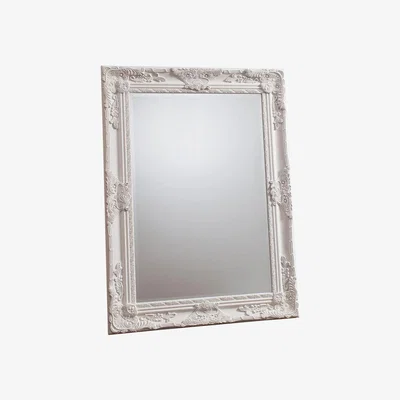 Knees Coulsdon Large Rectangle Wall Mirror - Cream