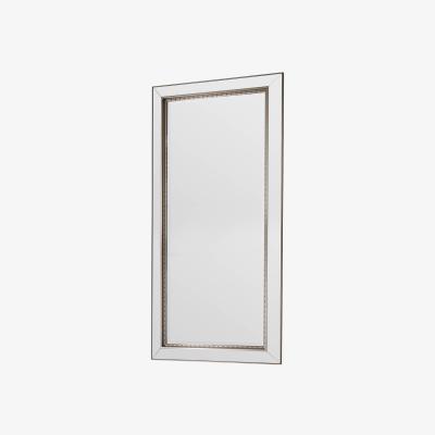 Knees Wooler Extra Large Rectangle Leaner Mirror - Silver