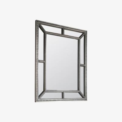 Knees Brixham Medium Rectangle Wall Mirror - Silver