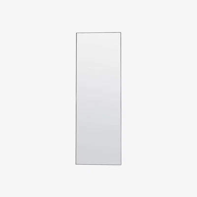 Knees Rye Extra Large Rectangle Leaner Mirror - Silver