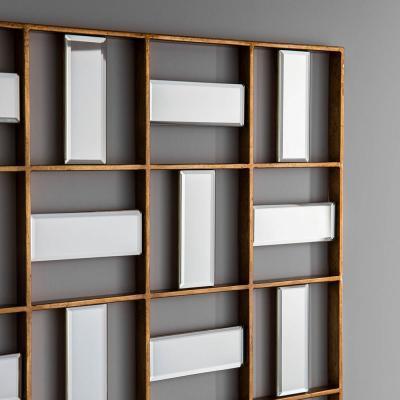 Knees Esquimalt Large Rectangle Wall Mirror - Gold
