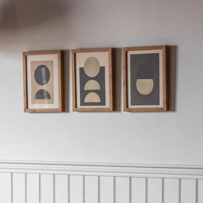 Knees Eclipse Framed Print Set of 3