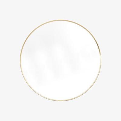 Knees Wyatt Large Round Mirror - Gold