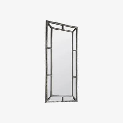 Knees Brixham Extra Large Rectangle Leaner Mirror - Silver