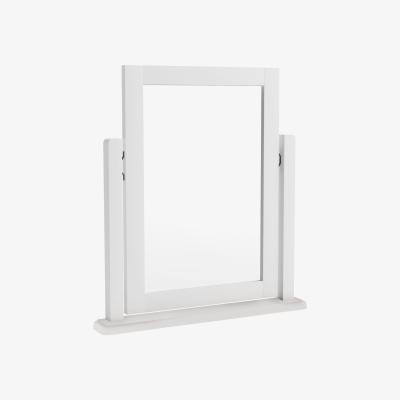 Knees Galileo Medium Square Dressing Table Mirror - White