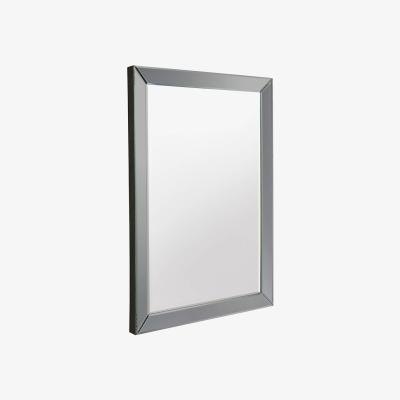 Knees Layla Medium Rectangle Wall Mirror - Grey