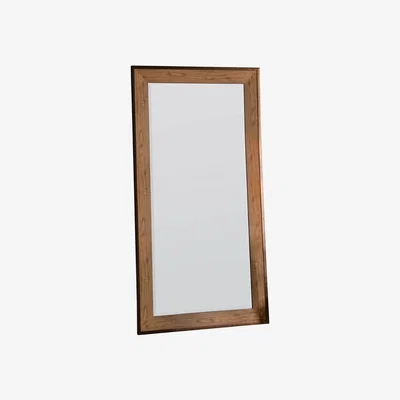 Knees Lona Extra Large Rectangle Leaner Mirror - Light Wood