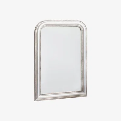 Knees Hazel Medium Arched Wall Mirror - Silver