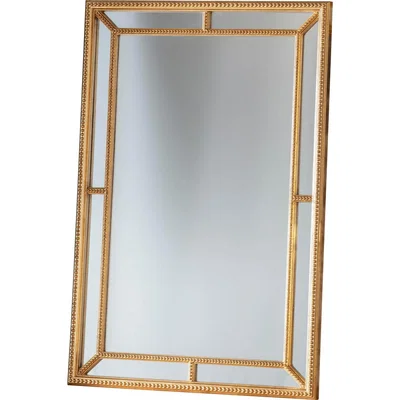 Knees Ballinora Large Rectangle Wall Mirror - Gold