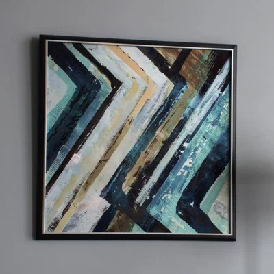 Knees Arcadia 79cm x 79cm Abstract Framed Art