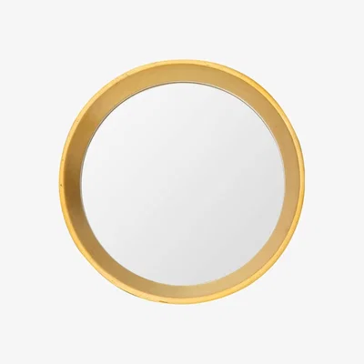 Knees Malissa 28cm Small Round Wall Mirror - Gold