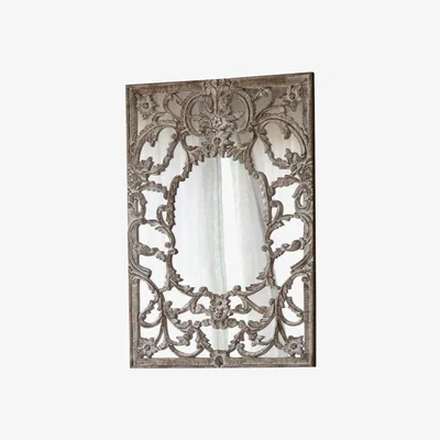 Knees Frodsham Medium Rectangle Wall Mirror - Light Wood