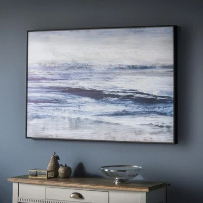 Knees Summer 82.5cm x 122.5cm Haze Framed Art