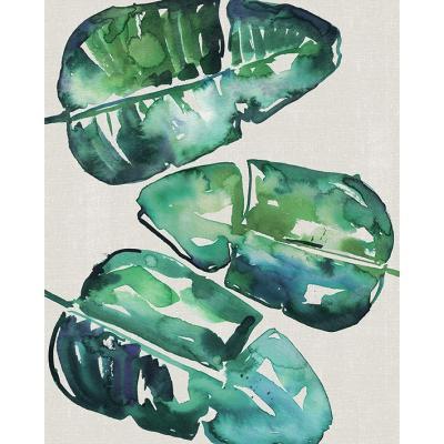 Knees Banana Leaves 40 x 50cm Canvas Wall Art