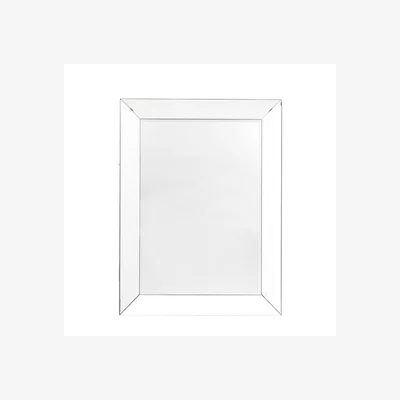 Knees Nolan Rectangle Mirror - Silver