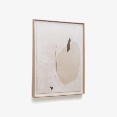 Kave Home Abstract Sormi Beige Painting 80 x 100 cm