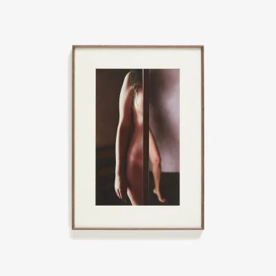 Kave Home Zavira picture with photograph of female body 50 x 70cm
