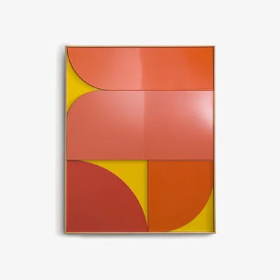 La Redoute Juici Hand-Painted Lacquered Painting