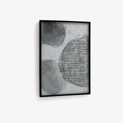 La Redoute Cemira Framed Graphic Pattern Poster
