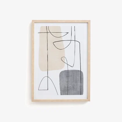 La Redoute Saya 50 x 70cm Framed Printed Poster