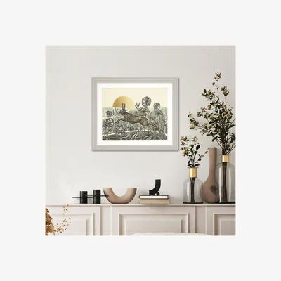 La Redoute 45x38cm A Glimpse of Sunlight Framed Print