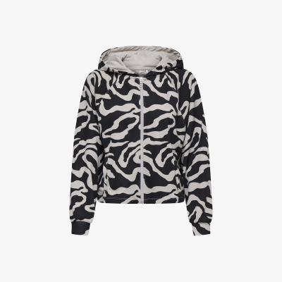 La Redoute Graphic Print Zipped Hoodie