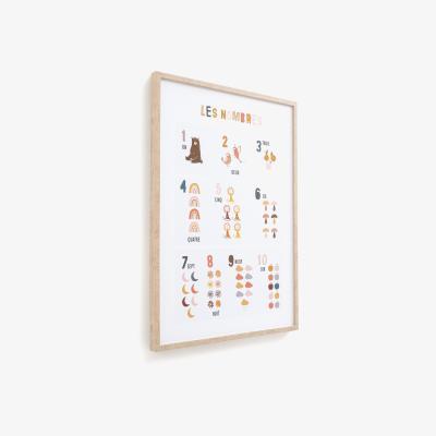 La Redoute Ally Child's Framed Numbers Print