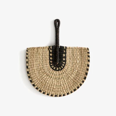 La Redoute Jutlo Woven Straw Fan Artwork