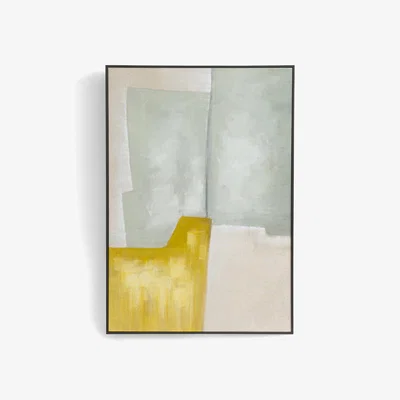 La Redoute Nebu Hand Painted Framed Wall Art