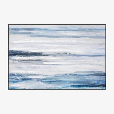 La Redoute 120x80cm Tidal Scape Framed Canvas
