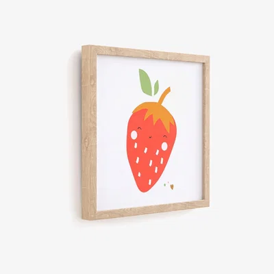 La Redoute Fruta Child's Framed Strawberry Print
