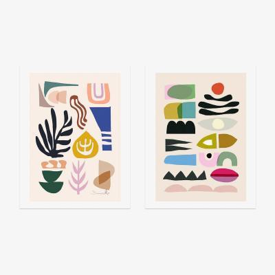 La Redoute Set of 2 A3 Unframed Nord Prints