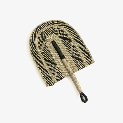 La Redoute Jutlo Woven Straw Fan Artwork