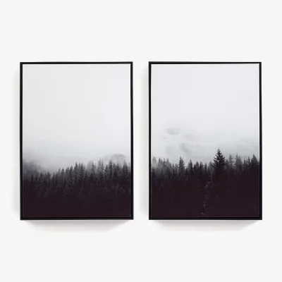 La Redoute Set of 2 Novita Framed Canvasses