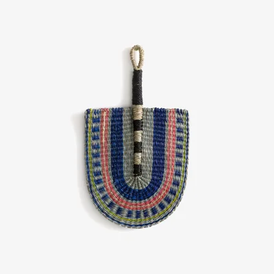 La Redoute Jutlo Woven Straw Fan Artwork