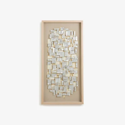 La Redoute Quatrilo Framed Wall Art Behind Glass