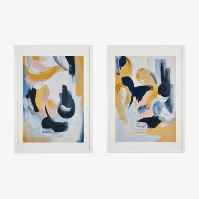 La Redoute The Boe Duo by Lucy Donovan Art Framed Print