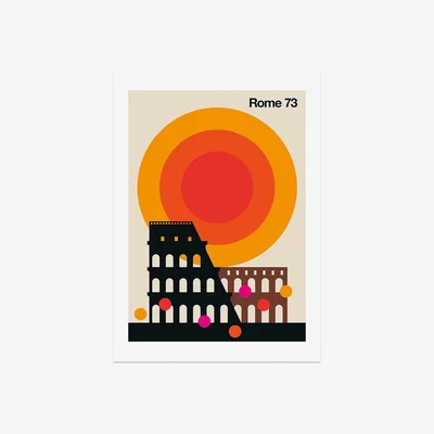 La Redoute A2 Unframed Rome 73 Print