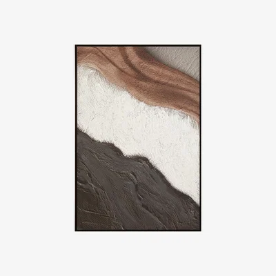 La Redoute 123cm Astratto Textured Wall Art