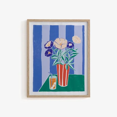 La Redoute Ramiro 40 x 50cm Framed Printed Poster