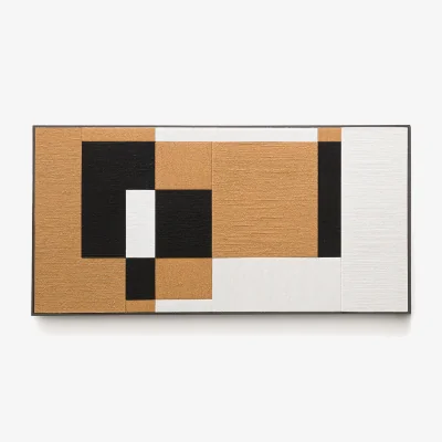 La Redoute Serya Hand-Woven Cotton Thread Wall Art